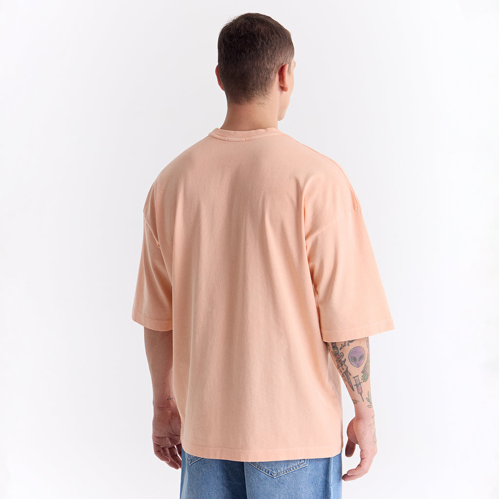 Yavruağzı Klasik Logo Super Oversize Tişört