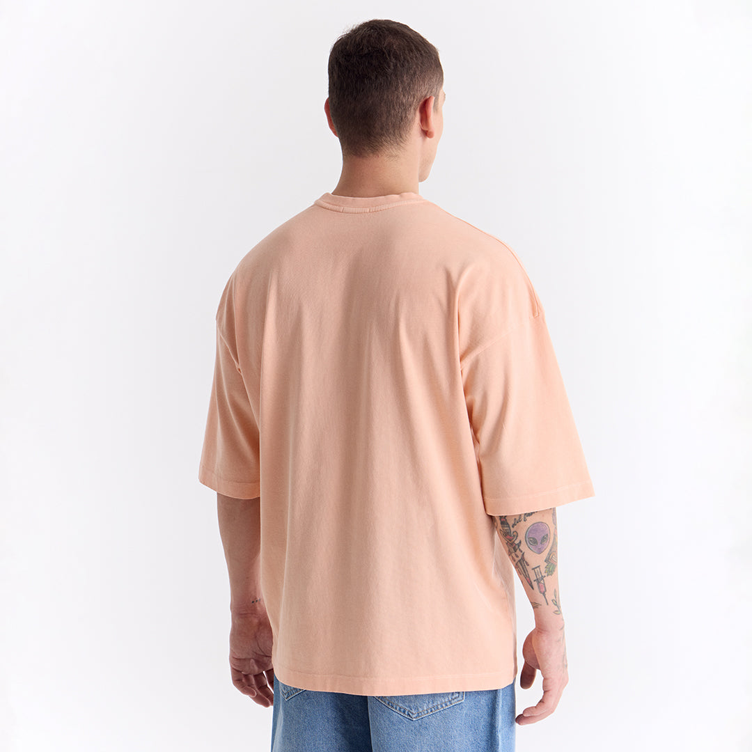 Yavruağzı Klasik Logo Super Oversize Tişört