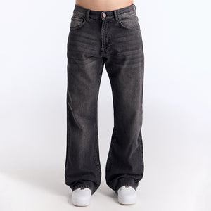 Antrasit Loose Fit Kot Pantolon