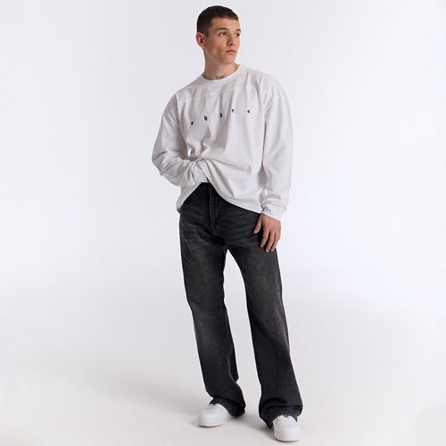 Antrasit Loose Fit Kot Pantolon
