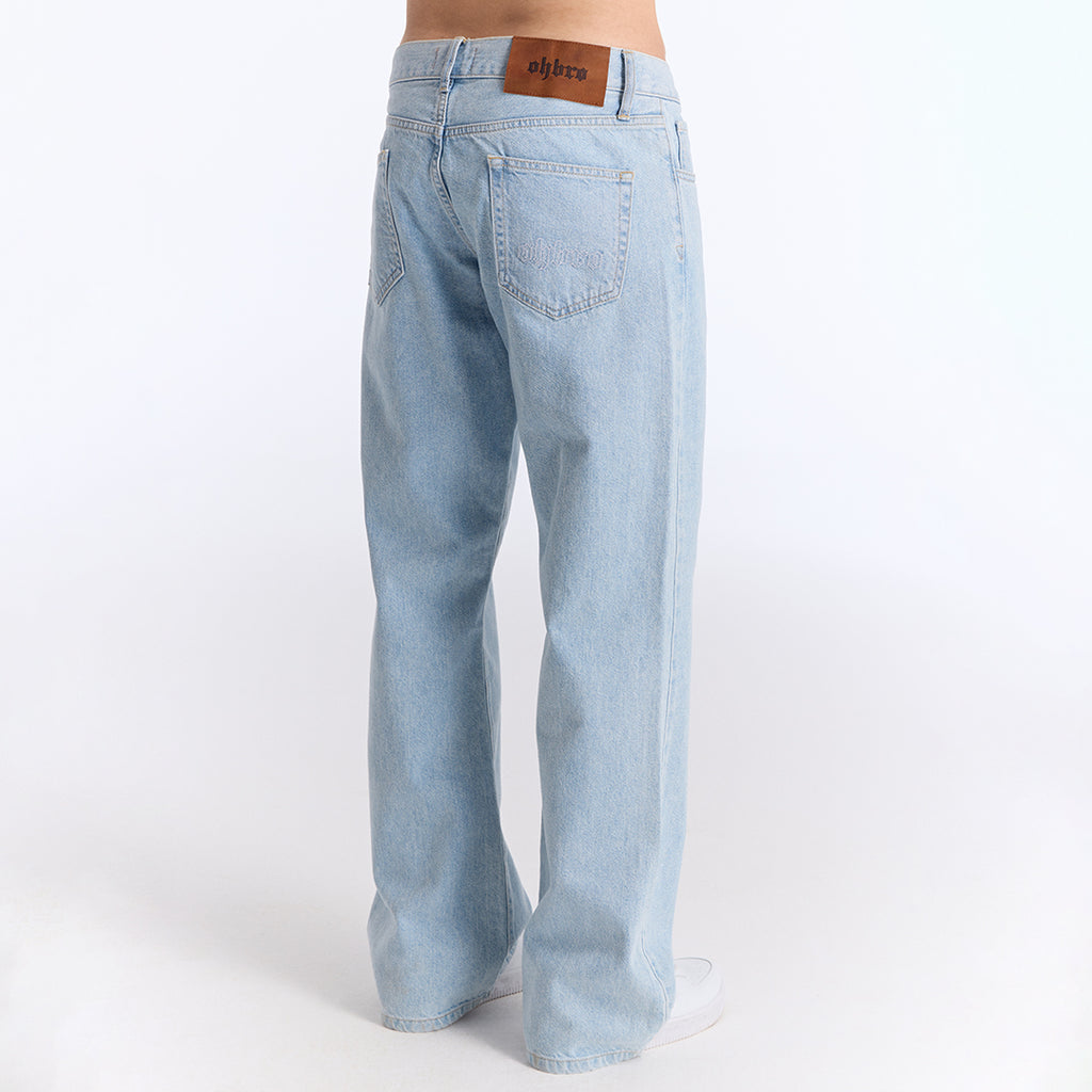 Açık Mavi Loose Fit Kot Pantolon