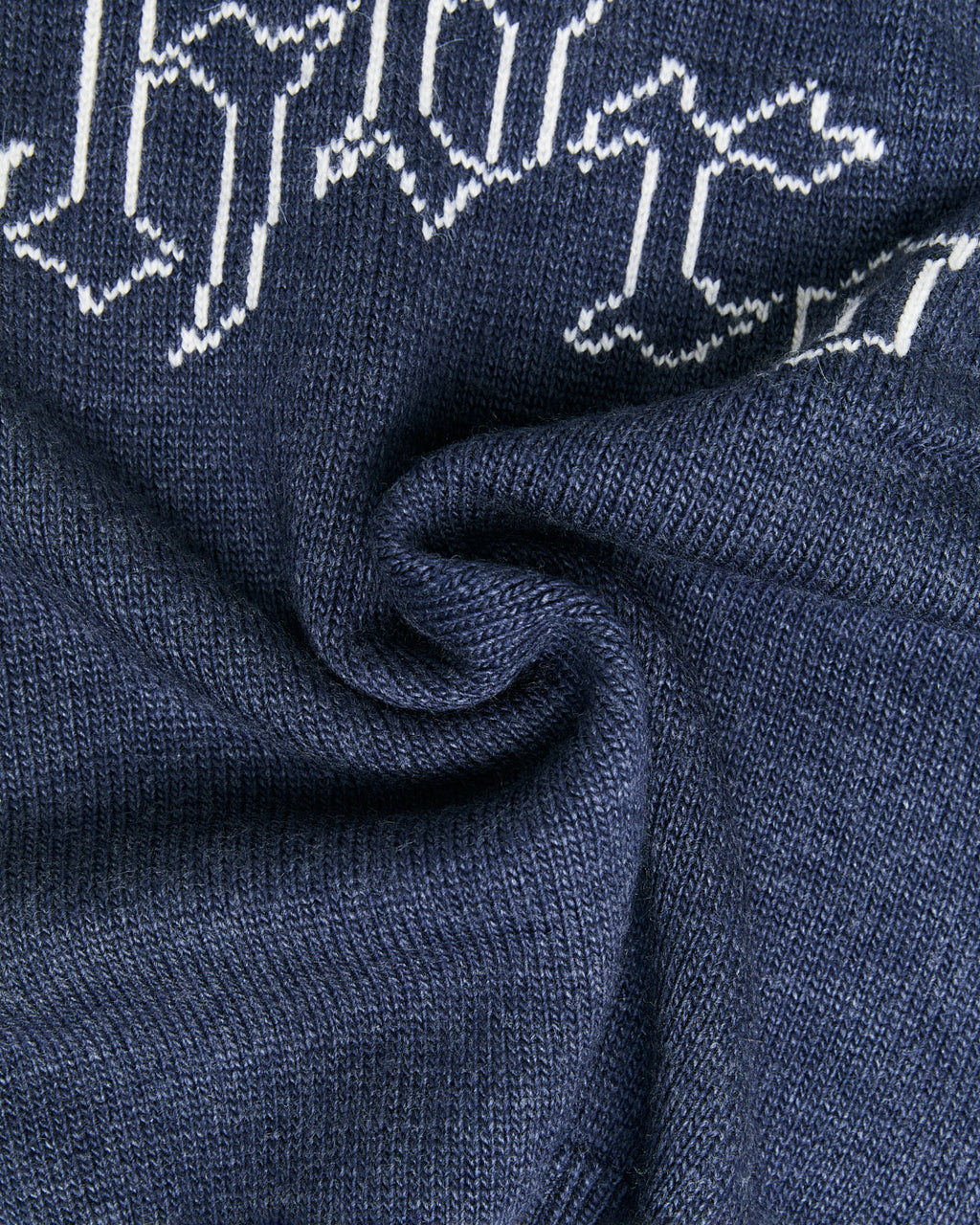 Triko Mavi Oversize Süveter