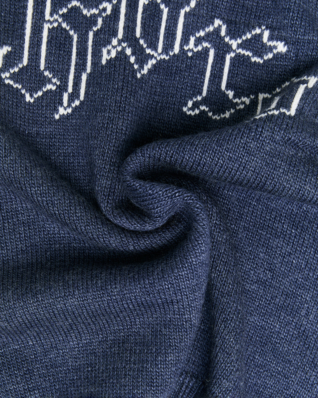 Triko Mavi Oversize Süveter